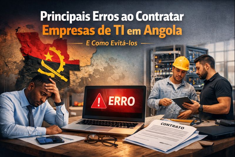 Principais erros ao contratar empresas de TI em Angola (e como evitá-los)